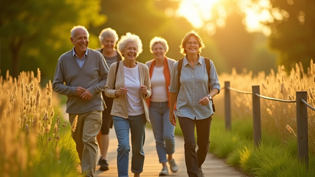 Draudzīgas pastaigos pensionāriem